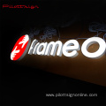 High quality outdoor painted custom LED aluminum sign